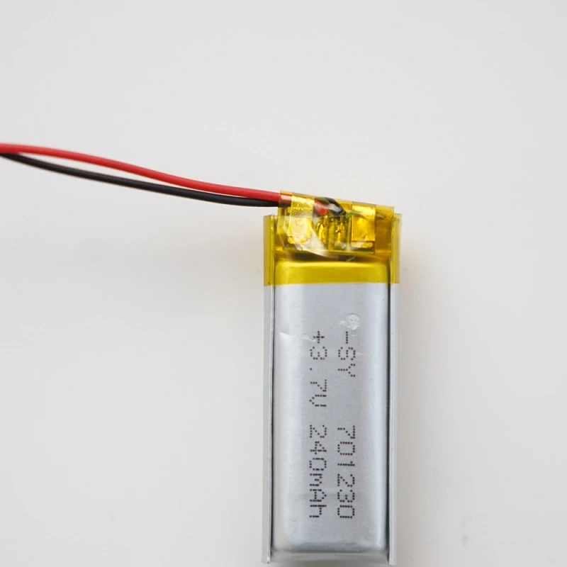 Bateria de polímer d'ions de liti 3,7 V 240 mAh